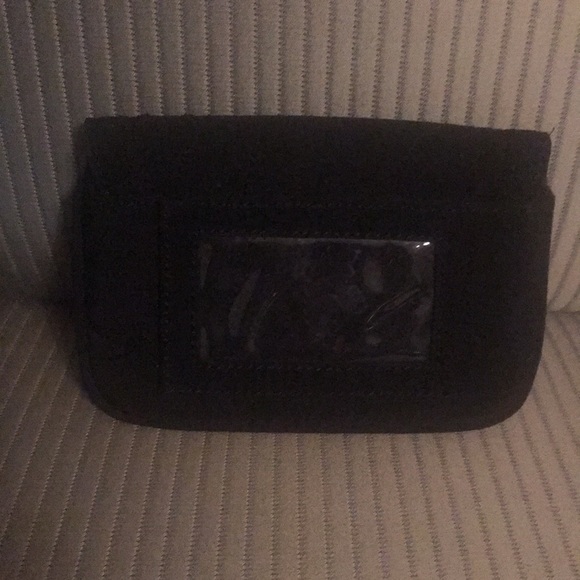 Vera Bradley Small Wallet/ Key Holder in Black - Picture 2 of 6